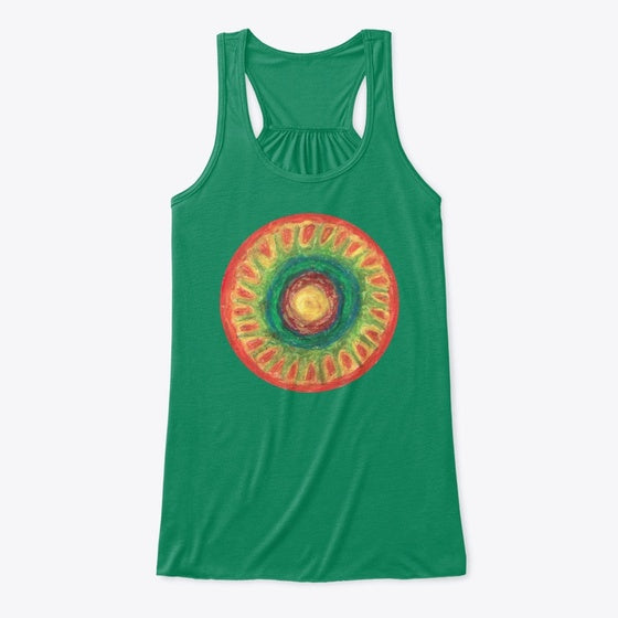 Healing Energy - Colorful Sun Mandala | Premium Unisex T-Shirt