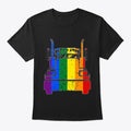 Gay Trucker Rainbow Flag Lgbt Rights Sup Apparel Comfort Fit Hot Right Now