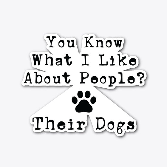 I Like People's Dogs | Premium Unisex T-Shirt, Trending Graphic Tee