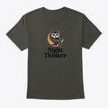 Night Thinker | Premium Unisex T-Shirt, Trending Graphic Tee