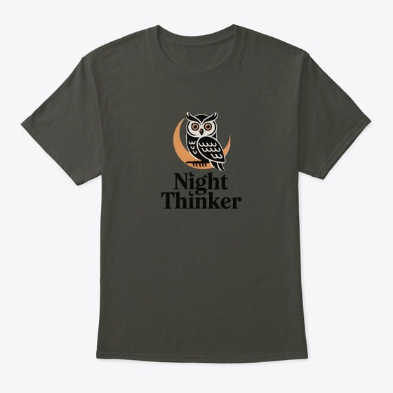 Night Thinker | Premium Unisex T-Shirt, Trending Graphic Tee