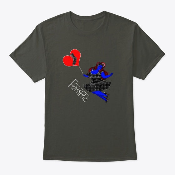 Frozen Femme | Fantasy Graphic Tee for Everyday Style
