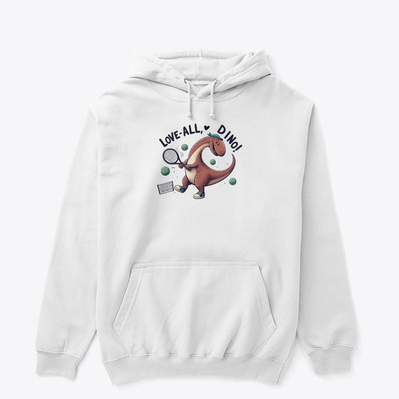 Tennis Dinosaur Graphic T Shirt