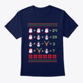 Christmas Holiday Math Puzzle Shirt | Premium Unisex T-Shirt
