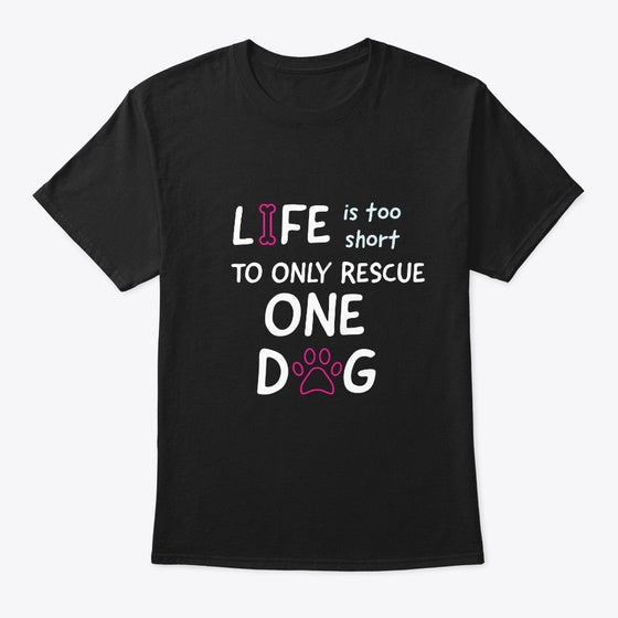Life Is Too Short | Premium Unisex T-Shirt, Trending Graphic Tee