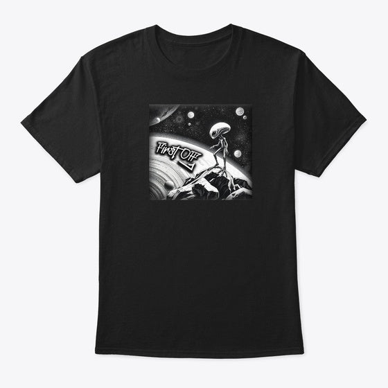 Alien In Space First Off T Design Apparel Premium Print Hot Right Now