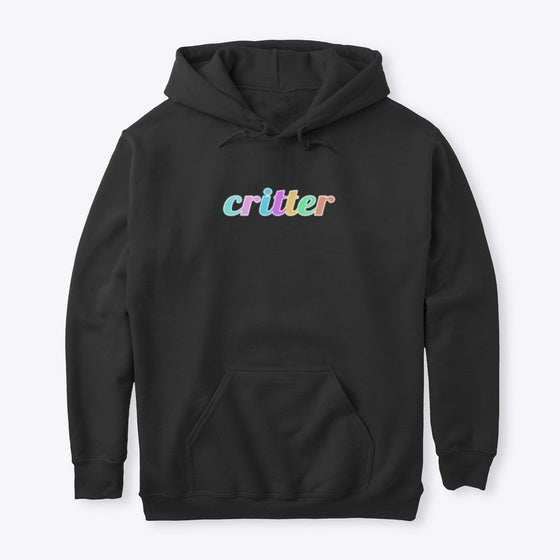 Critter Hoodie Hoodie Comfort Fit Gift Ready