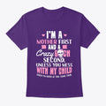 A Mother Crazy Graphic T Shirt
