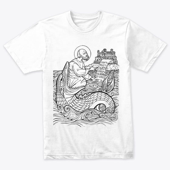 Jonah and the Sea Monster light | Premium Unisex T-Shirt