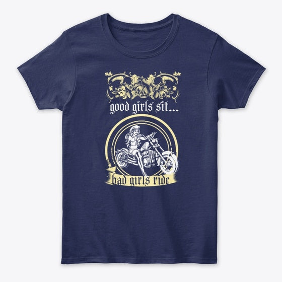 Good Girls Sit Graphic T Shirt