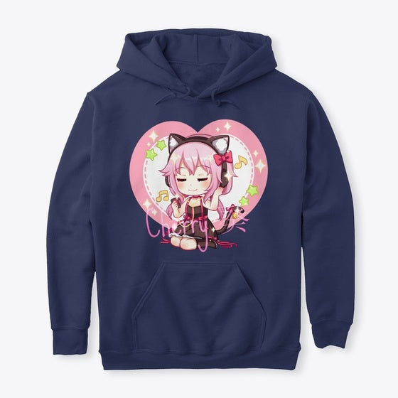 Cherry Neko Hoodie | Premium Unisex T-Shirt
