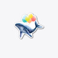 Whale Dreams Balloons Graphic T Shirt