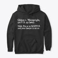 Gideon v Wainwright Apparel Streetwear Style Gift Ready