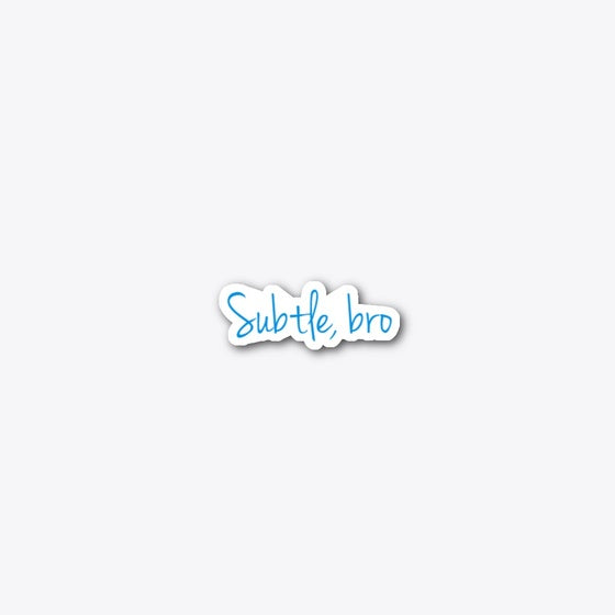 clever fox subtle bro sticker Apparel Trending US Best Seller Look