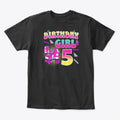 5th Birthday Roller Skating Birthdaygirl Graphic T Shirt