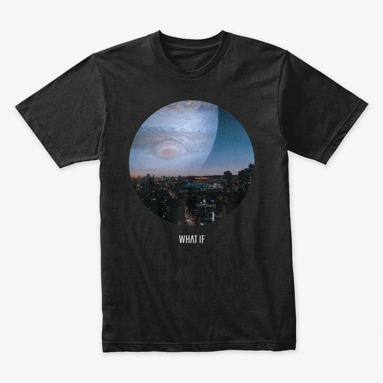 Earth As A Moon Of Jupiter | Fantasy Graphic Tee for Everyday Style