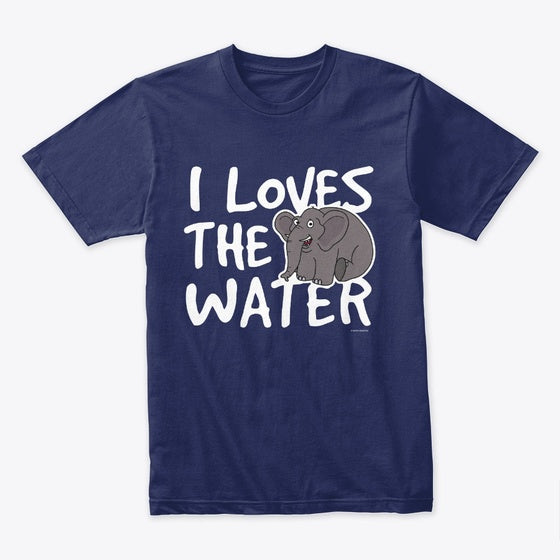 I loves the Water | Premium Unisex T-Shirt, Trending Graphic Tee