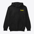 Black FASC Hoodie Hoodie High Search Demand Daily Wear