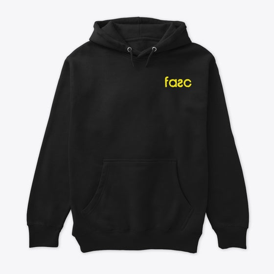 Black FASC Hoodie Hoodie High Search Demand Daily Wear