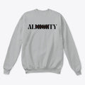 Almighty Hustle Crew Neck Apparel Premium Print Best Seller Look