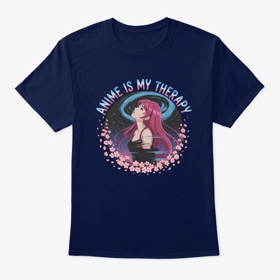 Anime Is My Therapy - Girl | Premium Unisex T-Shirt