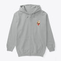 Bams in the Back Zip Up Shirt
