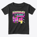 4th Birthday Roller Skate Rolle Graphic T Shirt