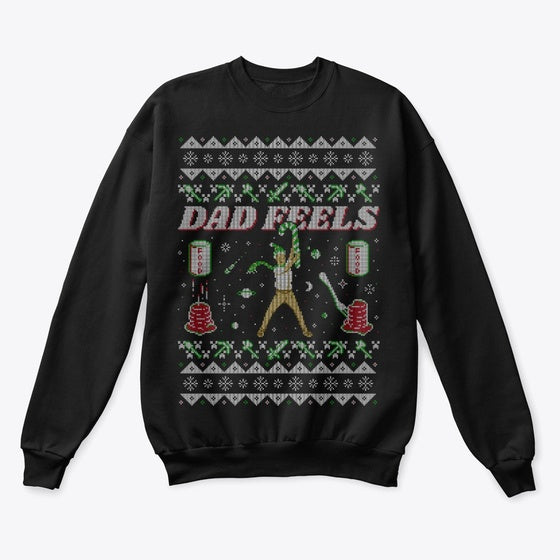 festive DAD FEELS sweater | Premium Unisex T-Shirt
