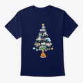Christmas Campers Tree Graphic T Shirt