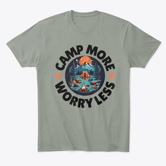 Camp More Worry Less Apparel High Search Demand Fan Favorite
