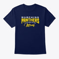 Marching Panthers Mom Graphic T Shirt