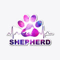 ln shepherd galaxy paw die cut | Premium Unisex T-Shirt, Trending Graphic Tee