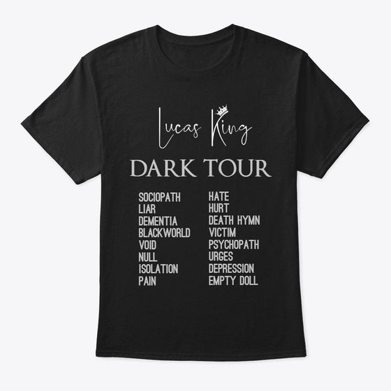 Lucas King The Dark Tour T Shirt T Shirt Trending US Gift Ready