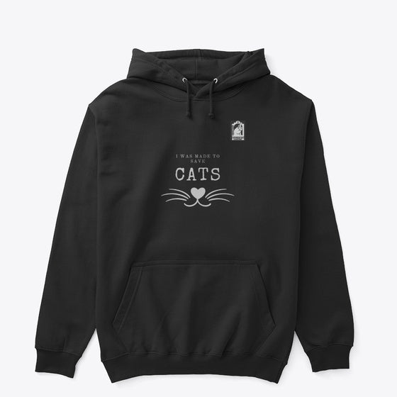 Made to Save Cats in black | Premium Unisex T-Shirt, Trending Graphic Tee