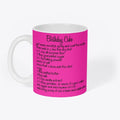 Make it in a Mug Birthday Cake Apparel Premium Print Everyday Wear