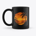 Tropical Sunset Vibes Graphic T Shirt