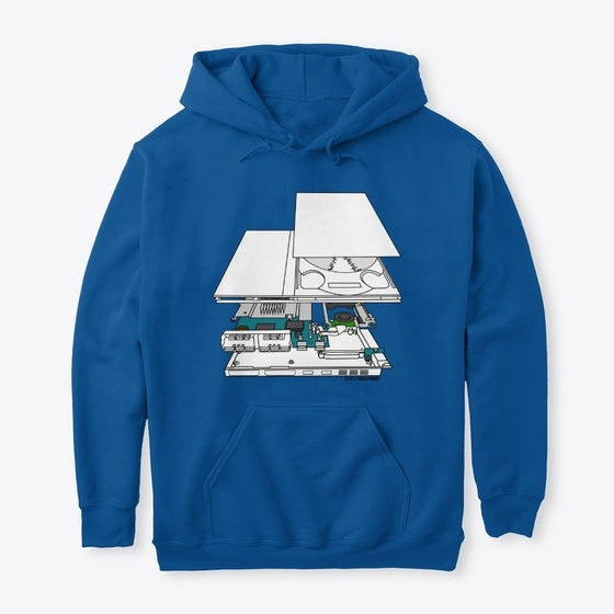 Gaming Console Explosion view | Premium Unisex T-Shirt