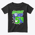 5th Birthday Soccer Fan Graphic T Shirt
