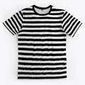 Emo Stripes Plain White | Premium Unisex T-Shirt
