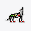 SINGING WOLF | Premium Unisex T-Shirt, Trending Graphic Tee