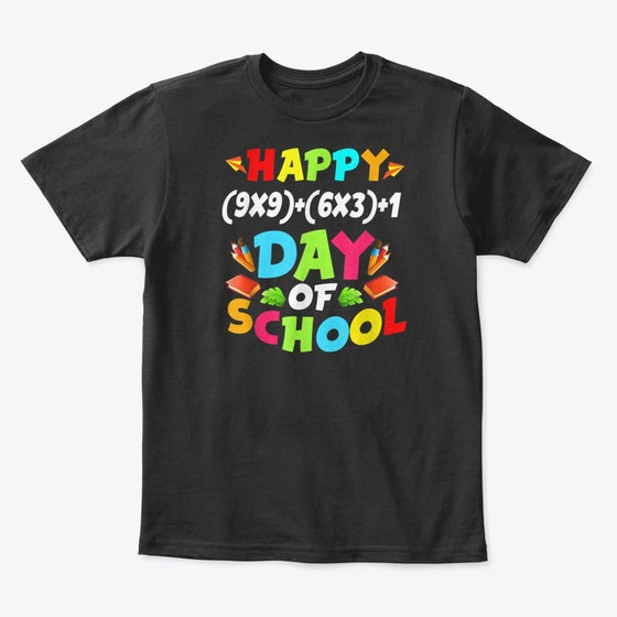 Happy 9x9 6x3 Graphic T Shirt