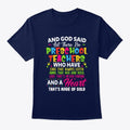 God Said Let Graphic T Shirt