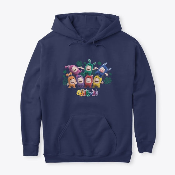 Oddbods Green Leaves Graphic T Shirt