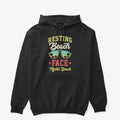 Resting Beach Face Graphic T Shirt