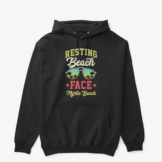 Resting Beach Face Graphic T Shirt