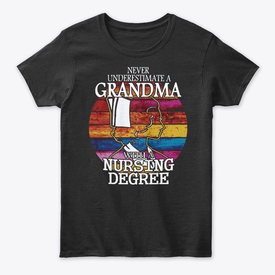 Nursing Grandma FRONT Apparel Trending US Gift Ready