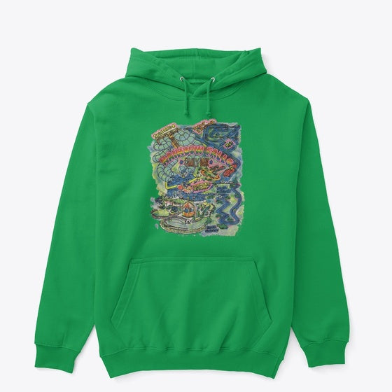 Tie Dye Park Graphic T Shirt