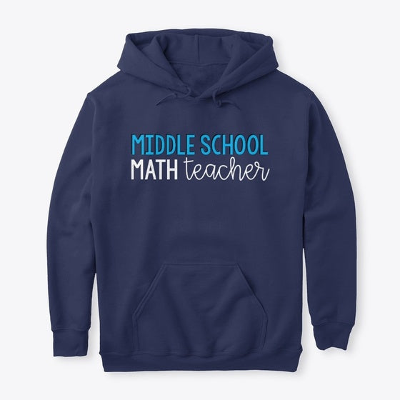 Middle School Math Graphic T Shirt