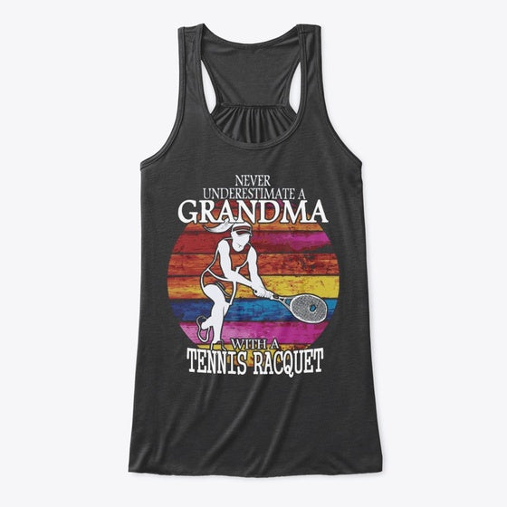 Tennis Grandma Tank Tank Top Viral TikTok Find Gift Ready