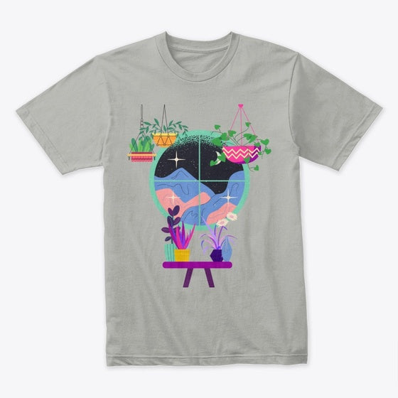 Vivid Mountain Vista Graphic T Shirt